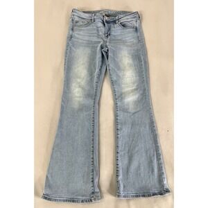 VTG American Eagle jeans womens 12 blue‎ Kick Boot Super Stretch Y2K